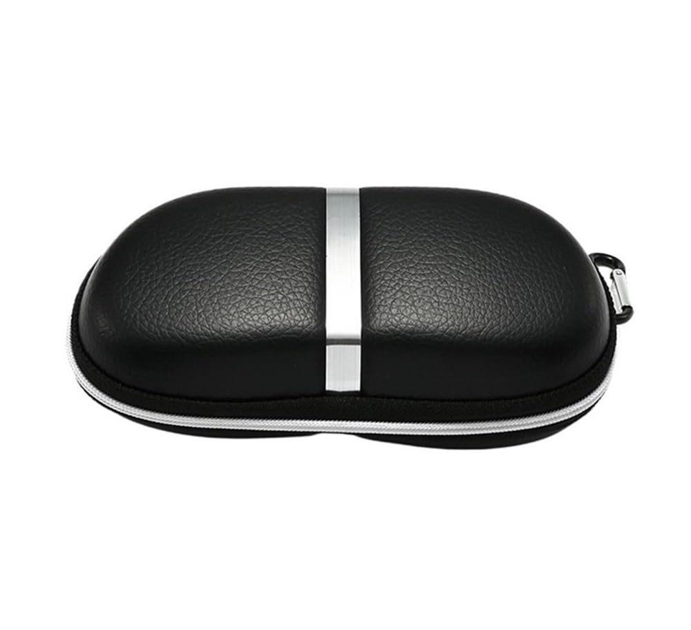 Amibvzhang 2ps Sunglasses Cases Large-capacity Waterproof Eyewear With Hard-shell Design Suitable For Men Women Children Hook-Fastening Pouches(A1)