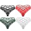 Black/Red/White/Dark Green