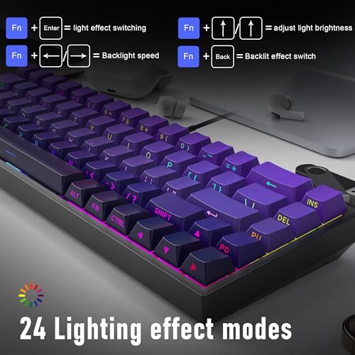 Gaming keyboards ZIPFORCE filaire Type-C pour optimiser votre espace setup de bureau - 4