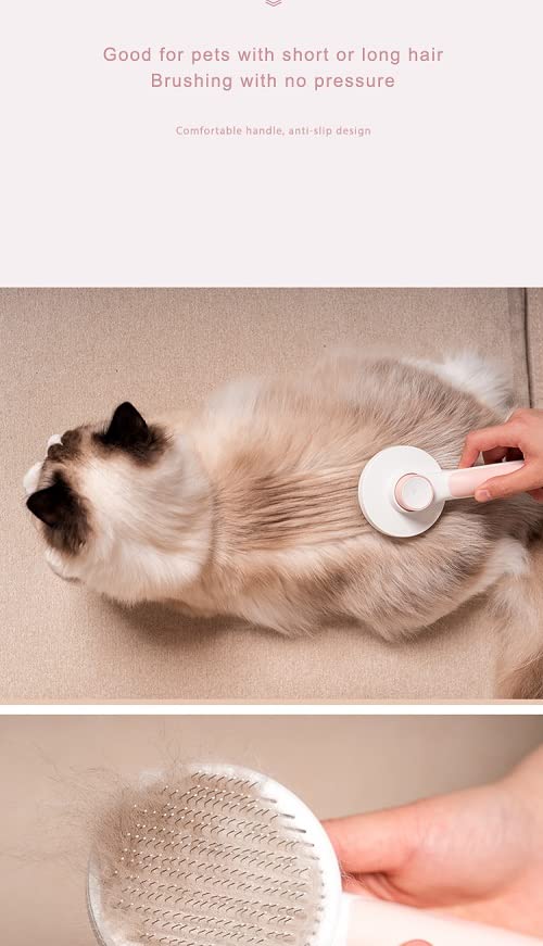 Pound Veg Pet Grooming Brush, Cats Dogs Brushes for Long Haired & Short Hair - Image 4