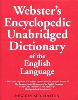Hardcover Webster's Encyclopedic Unabridged Dictionary Book