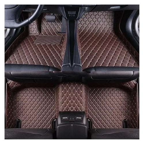 Tapis auto 3D Peugeot 308 CC imperméable sur mesure marron café