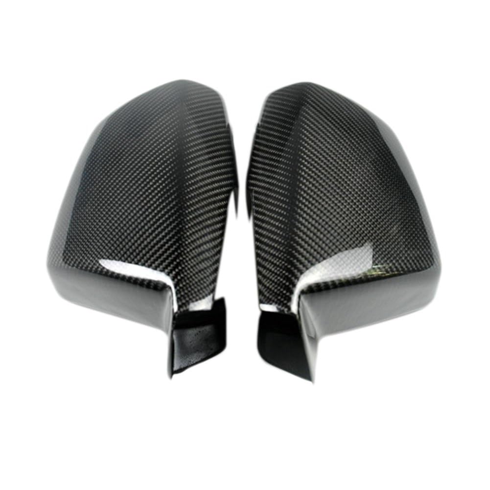Fits for Cadillac, CTS 2009-2013 Carbon Fiber Side Rear View Mirror Cover Trim Side Wing Mirror Caps Rearview Mirror Shell