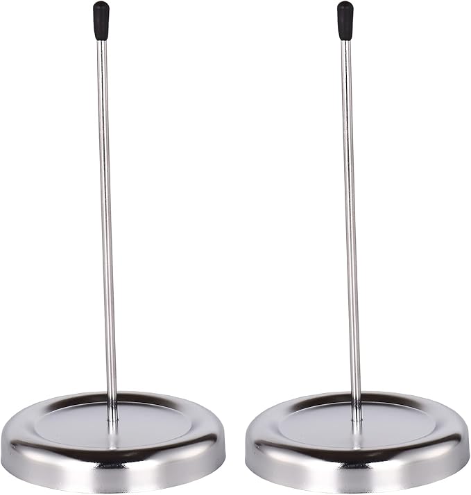 SZXMDKH 2 Pcs Receipt Spike Paper Spike Receipt Holder, Silver