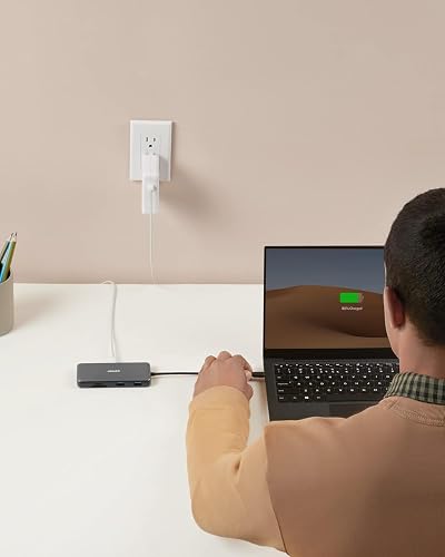 Anker USB C Hub with Ethernet, 8-in-1 Multiport Ethernet Adapter with 4K 60Hz HDMI Port, 85W Power Delivery, 10Gbps USB C and 2 A Data Ports, microSD SD Card Reader, for MacBook Pro/XPS/iPad and More - 7