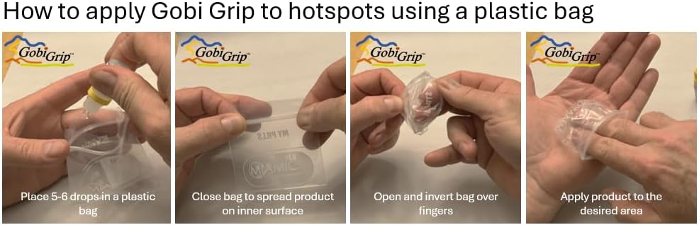 Miniatura 6 de Botella potenciadora de agarre de polímero en bolsa de Mylar, más de 30 usos, mantiene las manos secas, protege contra ampollas, pickleball, tenis,