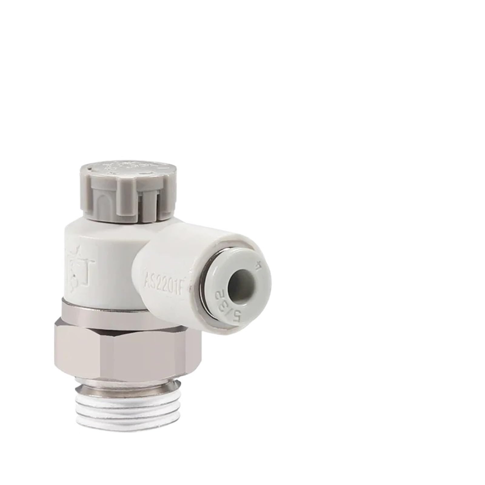 Connexion pneumatique AS1201F régulateur de débit et raccord rapide AS4201F-04-12SA