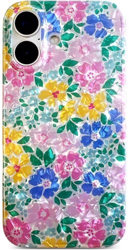 Coque iPhone 17 fleurs pastel pour femme accessoire mode été