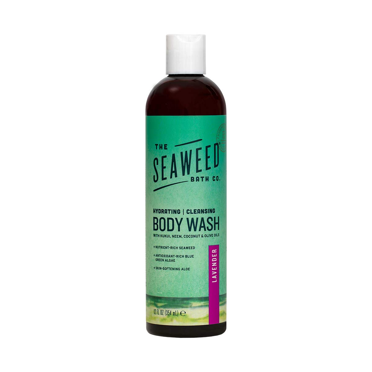 The Seaweed Bath Co. Body Cream, Lavender, Ivory, 6 Ounce (800-060-BCLA) : Everything Else