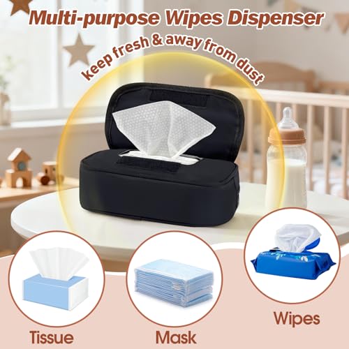 Distributeur lingettes bébé étanche et réutilisable pour table à langer