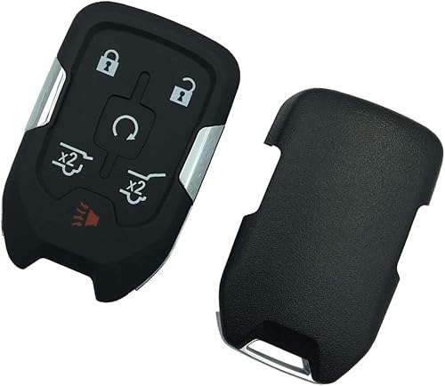 Miniatura 8 de Funda de repuesto para llavero para Chevy Silverado y GMC Sierra 1500 2500HD 3500HD 3500HD 2019-2022 con llave remota de entrada sin llave con hoja