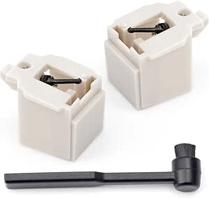 ATN3600L Diamond Stylus Replacement For Audio-Technica AT-LP60X Turntable & Compatible Models (.6mil Conical Tip)