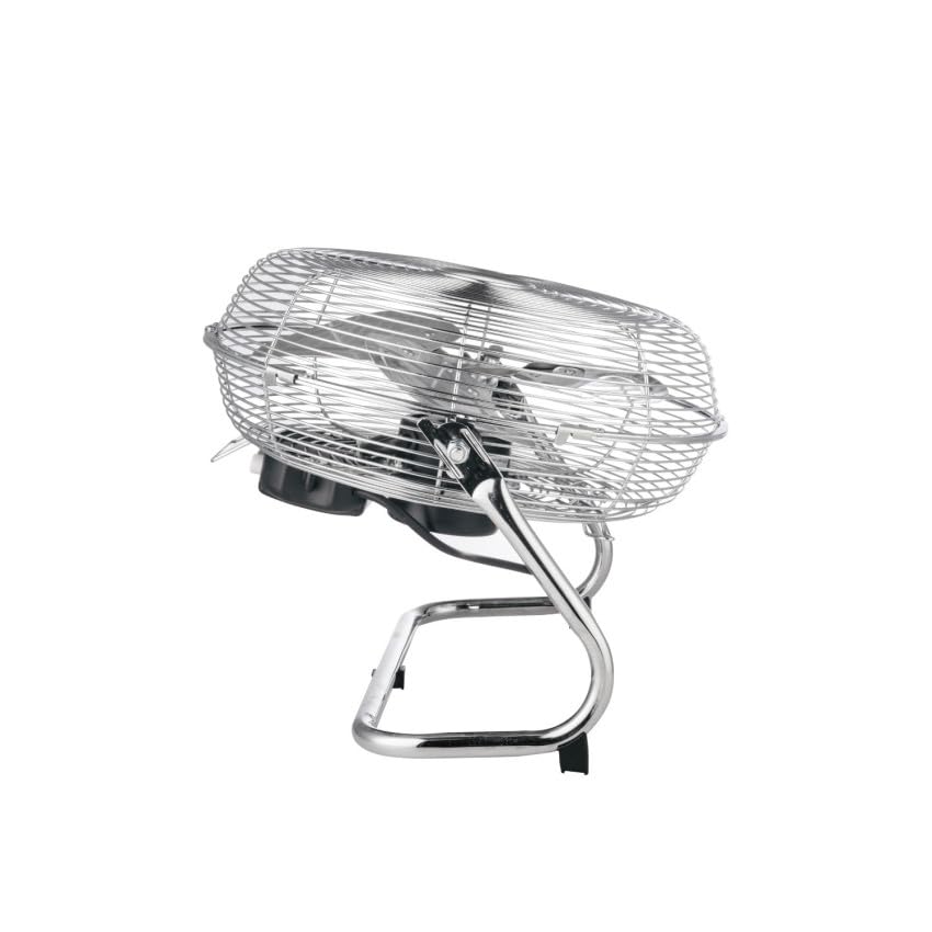 Genérico Ventilador de Suelo 12” (30 cm) 55W Plateado – 3 Velocidades, Oscilación Vertical 180°, Motor DC de Cobre, Flujo de Aire 4.5 m/s, Silencioso 56 dB, Ideal para Hogar y Oficina