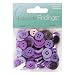 Blumenthal Lansing Favorite Findings Buttons, Purple, Assorted, 130-Pack