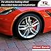 Rimpro-tec Wheel Bands Rim Protector for Car Wheels - Automotive - Protection and Style, Black Track/black Pinstripe Fit From a 12