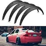 4Pcs 3.5 inch/890mm Universal Flexible Car Fender Flares Extra Wide Body Wheel Arches