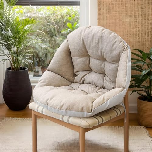 Chaise de terrasse d'extérieur en fourrure résistante aux intempéries - 4