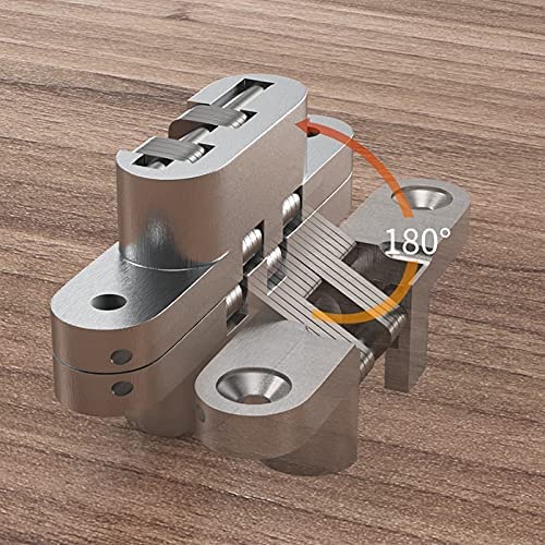 Charnière cachée inox pour placard invisible aménagement intérieur - 4
