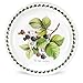 Portmeirion Pomona Salad Plate | Set of 6 Salad Plates | Assorted Floral Motifs | Dishwasher, Microwave, & Oven Safe | 8.5 Inch | Made in England