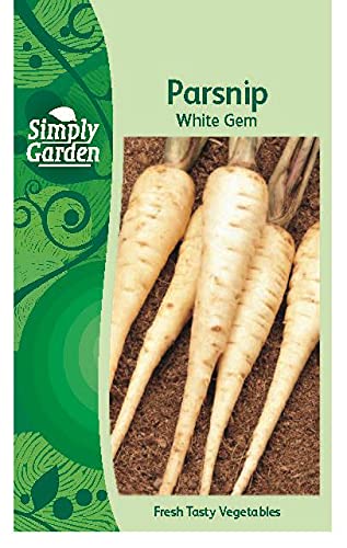 Simply Garden Parsnip White Gem Fresh Vegetable Seeds Root Grow Your Own Garden