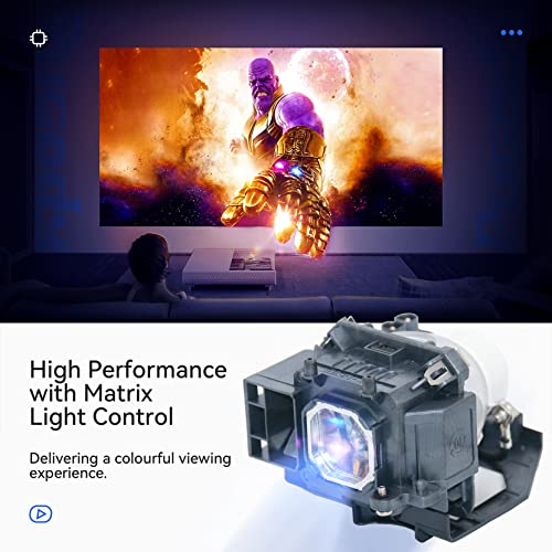 Image of NP15LP /60003121 Replacement Projector Lamp Bulb for NEC NP- M230X M260X M260W M260XS M260WS M260XSG M271W M271X M300X M300XC M300XG M311X with Housing