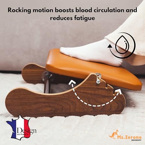 Repose-pieds bureau ergonomique réglable pour améliorer la posture