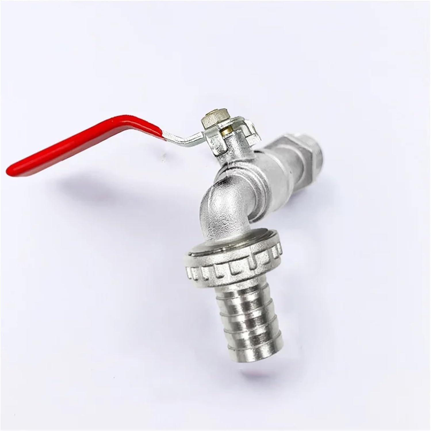 1/2inch Garden Irrigation Brass Faucet Tank Water Tap Single Outlet Valve Replacement for Outdoor Plastic Bucket Water Tanks