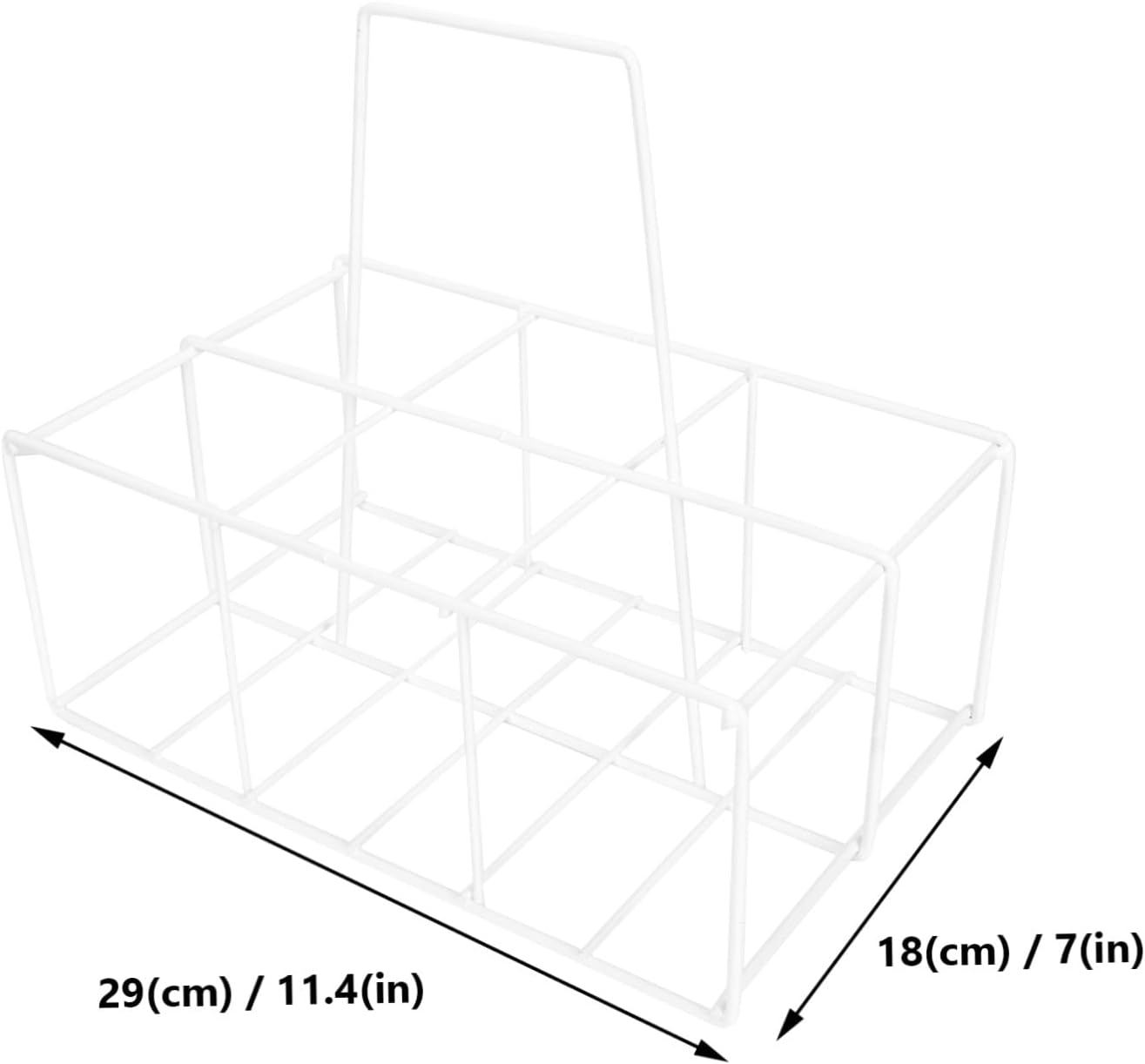 Ciieeo Handheld Milk Storage Bottle Holder Creative Iron Bottle Rack Beer Organizer