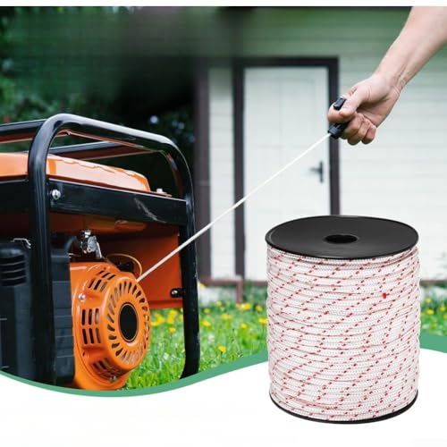 Corde de démarrage en nylon robuste de 6 mm pour un lanceur de tronçonneuse durable