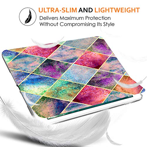 Image of DuraSafe Cases for Old Model iPad 4th Gen 9.7 inch 2012 TPU Cover A1458 A1459 A1460 MD510HN /A MD513HN /A MD514HN /A MD511HN /A MD512HN /A MD515HN /A ME392HN /A ME393HN /A MD522HN /A Printed Diamond Grid