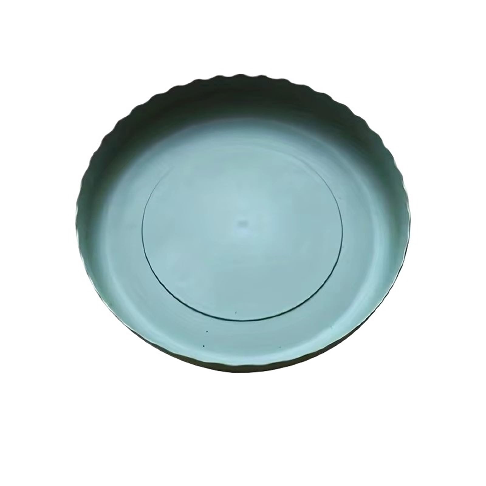 Soucoupes de pot de plantes plastique anti-fuite plateau fleur vert fini les taches de terre