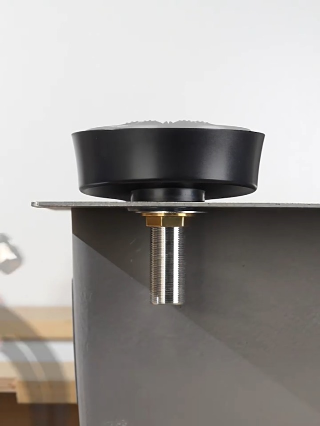 Enjuagador de vasos para fregadero de cocina plateado miniatura 7