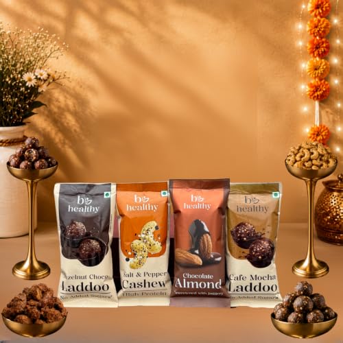 Image of Rakhi Gift Hamper, 11 Items, Dry Fruits Laddoos, Chocolate Almonds, Cashews,Mukhwas & Herbal Tea, Roli Chawal, Premium Gift Set, Brother gift hamper