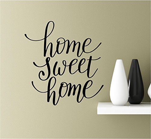 Southern Sticker Company Home Sweet Home Vinyl Wall Art Inspirational Quotes Decal Sticke