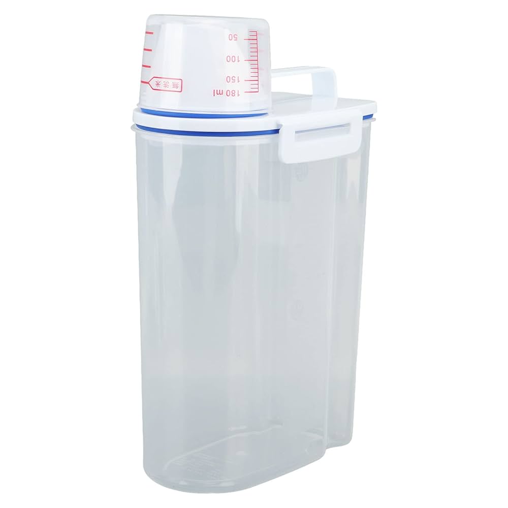 Futterbehälter Für Katzen - Vorratsdose Mit Griff Für Trockenfutter & Lebensmittel