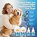 Dog Calming Pheromones Diffuser 6 in 1 Kit Appeasing Pheromone Diffuser to Calm (2 Plug in+4 Pack 48ml Refill) for Anxiety Relief Reduce Aggression Fighting Barking Stress 120 Day Supply(Tasteless)
