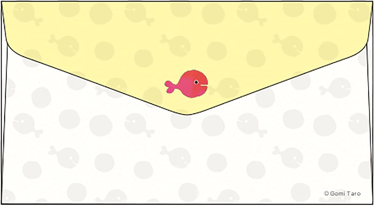 Gakken Sta:Ful Gomi Taro CD04582 Envelope Watermark Washi Paper Kingyoganigeta Toy