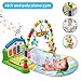 WYSWYG Baby Play Mat Baby Play Gym Activity Mat Piano Gym Activity Center for Baby with Music and Light 0 3 6 12 Months