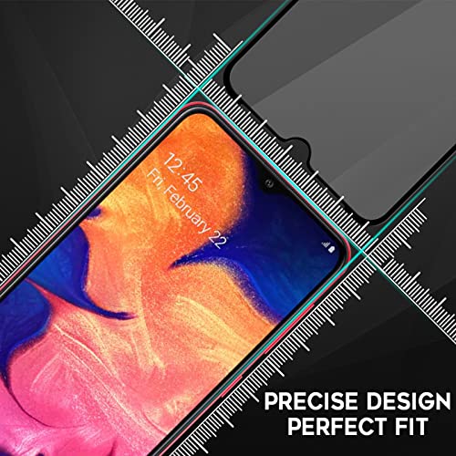 (2 Pack) Orzero Tempered Glass Screen Protector Compatible For Samsung Galaxy (A10) (Not Fit For A10E And S10), (Full Adhesive) 9 Hardness Hd Anti-Scratch Anti-Fingerprint Bubble-Free (Lifetime Replacement) #TOP3