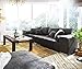 Produktbild DELIFE Bigsofa Marbeya Anthrazit 285x115 cm Antik Optik mit Kissen Big Sofa