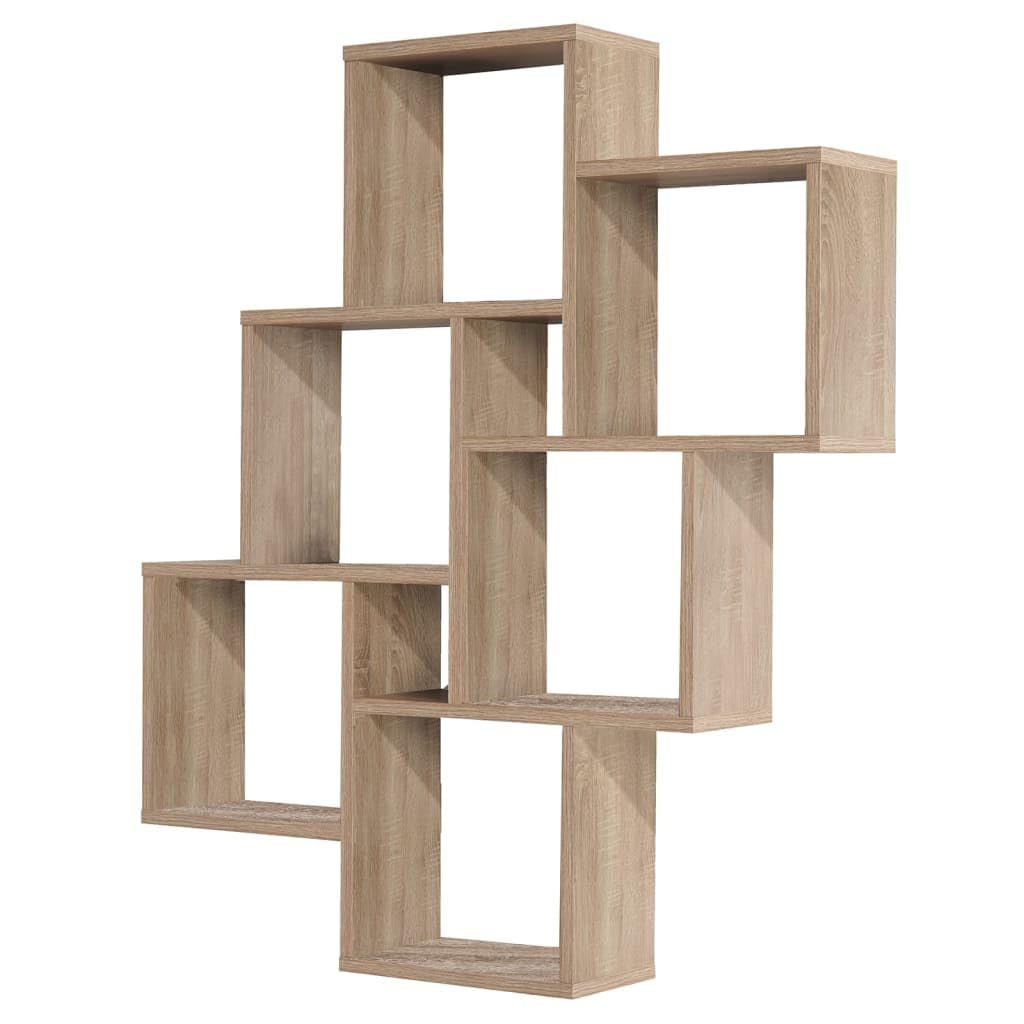 Étagère murale décor chêne pour valoriser vos objets de décoration