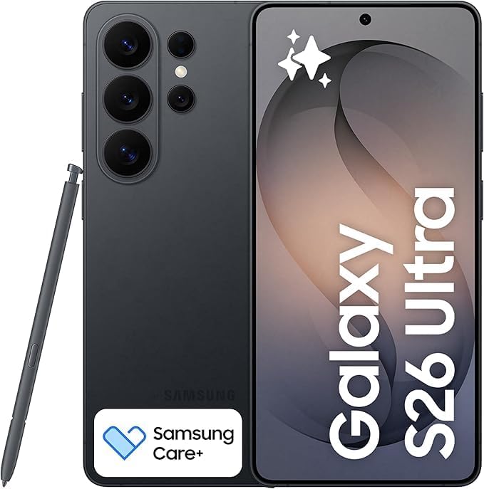 Samsung Galaxy S26 Ultra, Unlocked Android Smartphone, 256GB, Privacy Display, Galaxy AI, AI Camera, Super Fast Charging 3.0, Durable Battery, 2026, US 1 Year Warranty, Black - $1079.00