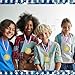 Remuuly 30 Pcs 30/60/100 Pcs Super Star Award Medals Hero Stuent Medals Bulk 2'' Gold Award Medallion with Neck Ribbon Metal Trophy Prize Gifts for Competition Party Favor Supplies (You're A Star)