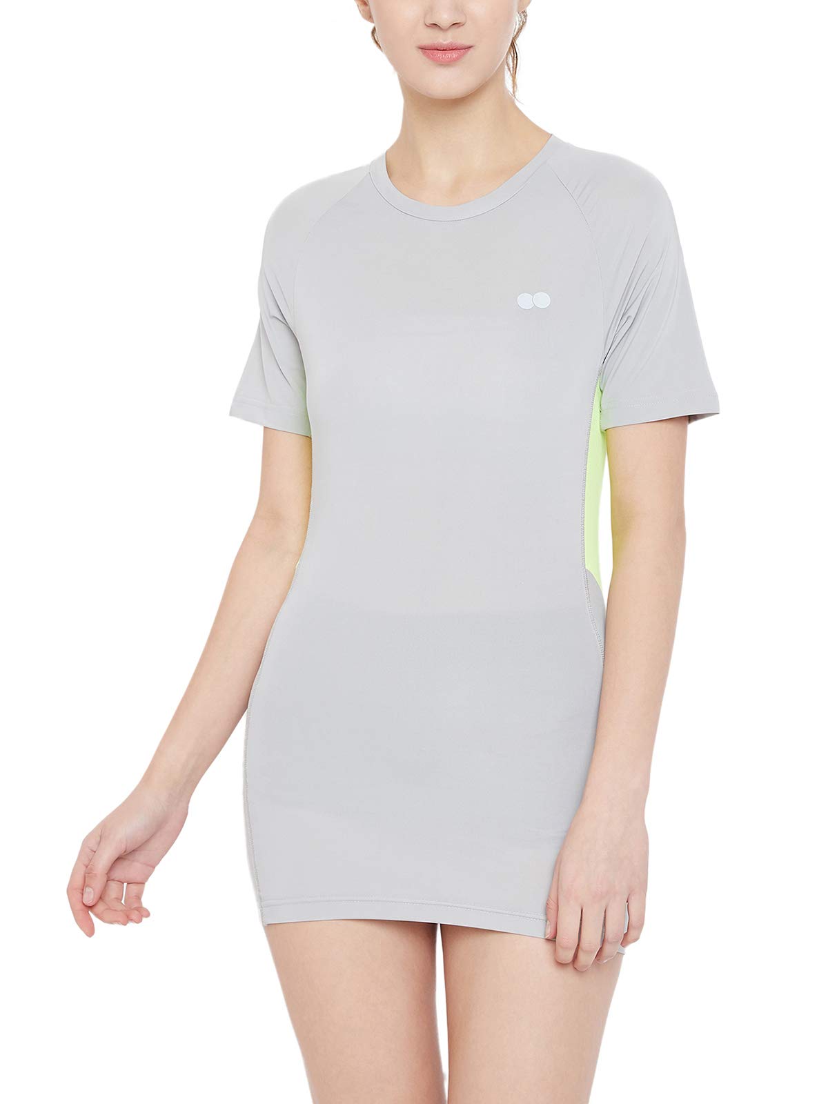 clovia Women's Polyester T Long Length Yoga Shirt-picture-26