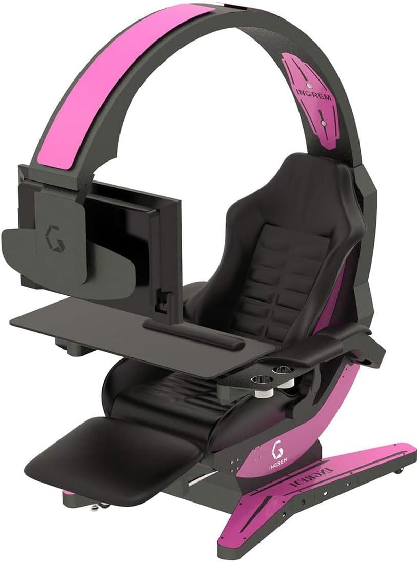 BoLors Gaming Chair, Office Chair Game Cockpit, Ergonomic Office Chair