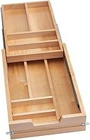 Vista 1 de Rev-A-Shelf Sistema de cajones de repuesto de dos niveles con base de madera (sin toboganes)
