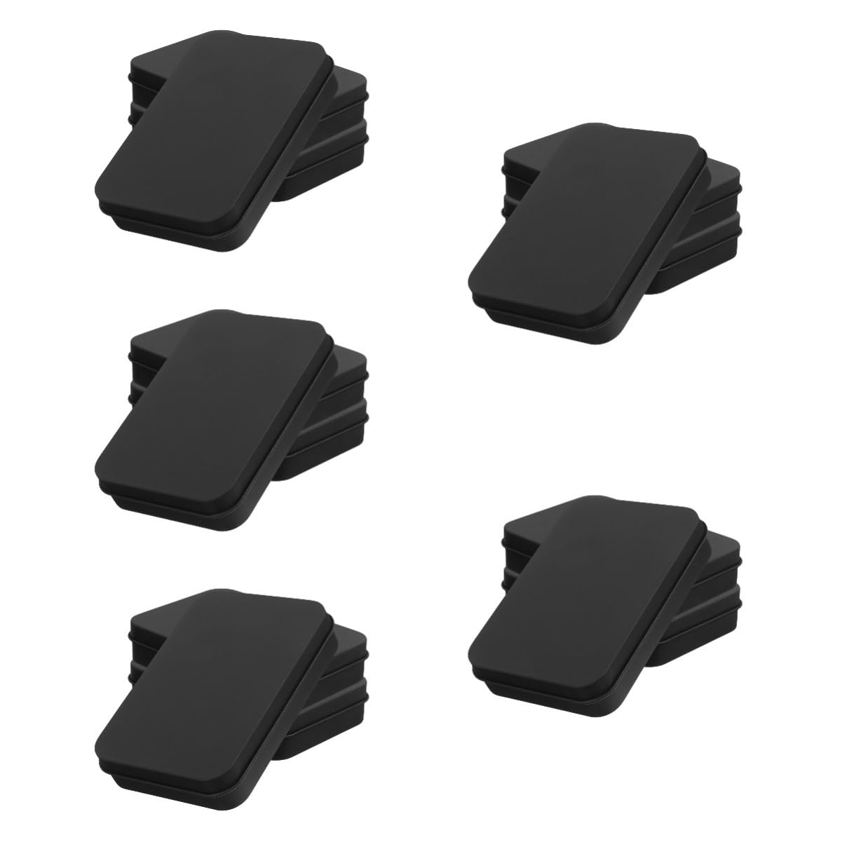 SHINEOFI 5 Set Di Scatole Porta-carte Semplici Ed Eleganti Porta-carte Da Gioco in Leggera Per Giochi E Oggetti Da Collezione 3 Pezzi * 5