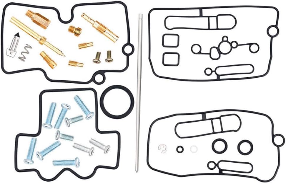Carburetor Rebuild Repair Tool Kit Compatible with CRF250X CRF250R CRF450R CRF450X CRF 250 R CRF 450 R X Models Fits Part Number 16100 Men A02