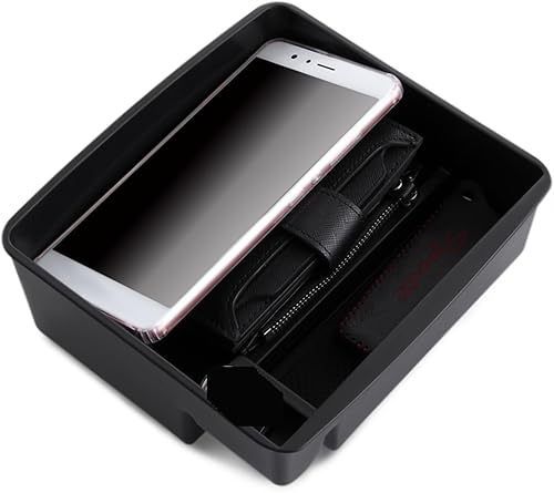 Miniatura 4 de Car Central Armrest Storage Box Fit for Toyota Land Cruiser Prado 2004-2018 Console Arm Rest Tray Pallet Container Center Console Tray