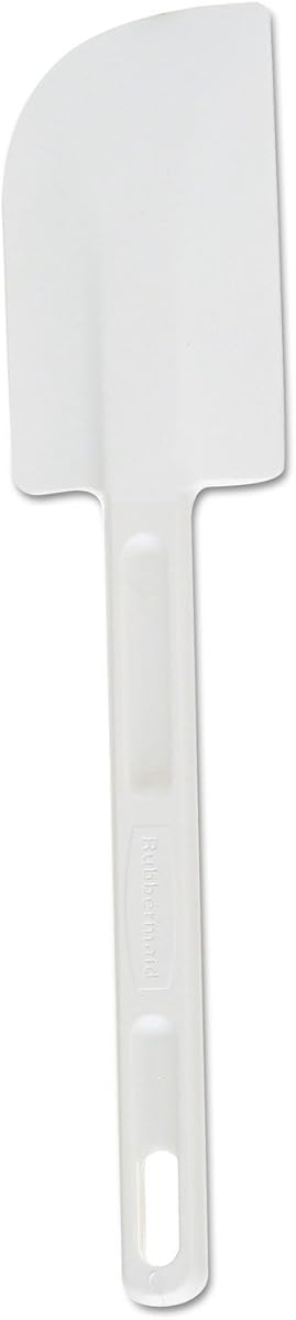 Cold Temperature Scraper Spatula, White, 9.5 Inch, Clean-Rest Design